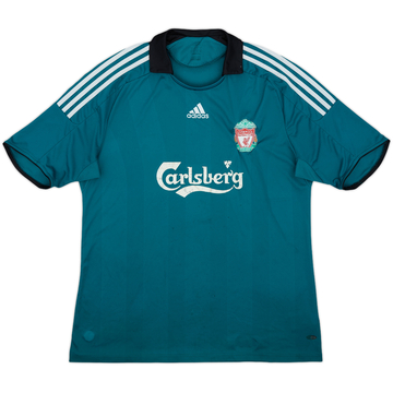 2008-09 Liverpool Maillot Third - 4/10 - (XXL)