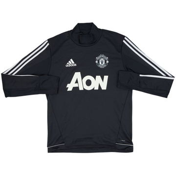 2017-18 Manchester United adidas Haut d'entraînement - 8/10 - (M)