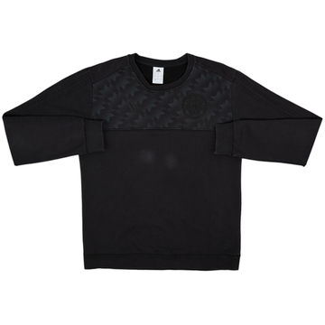 2017-18 Manchester United adidas Sweat - 8/10 - (M)