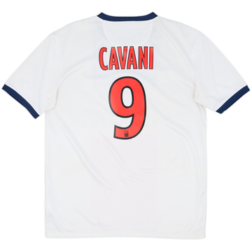 2013-14 Paris Saint-Germain Maillot extérieur Cavani #9 - 8/10 - (M)