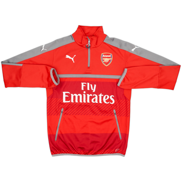 2016-17 Arsenal Puma Haut d'entraînement 1/4 Zip - 9/10 - (S)