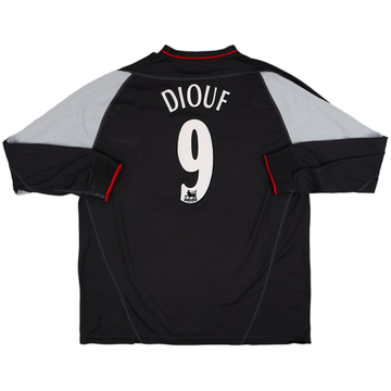 2002-04 Liverpool Maillot Extérieur ML Diouf #9 - 8/10 - (XL)