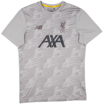2019-20 Liverpool New Balance Maillot d'entraînement - 9/10 - (M)