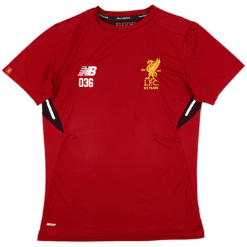 2017-18 Liverpool New Balance Maillot d'entraînement #036 - 8/10 - (S)