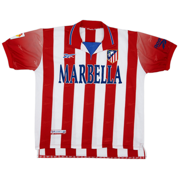 1998-99 Atletico Madrid Maillot domicile - 6/10 - (XL)