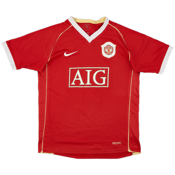 2006-07 Manchester United Maillot domicile - 6/10 - (L.Boys)