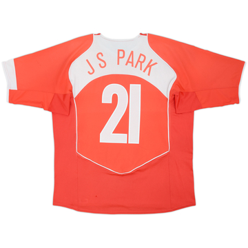 2004-06 South Korea Maillot domicile J.S.Park #21 - 6/10 - (XL)