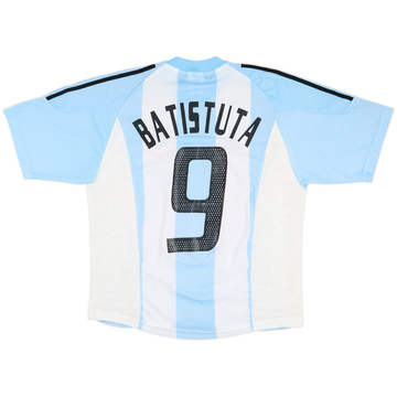 2002-04 Maillot Domicile Argentine Batistuta #9 - 5/10 - (S)