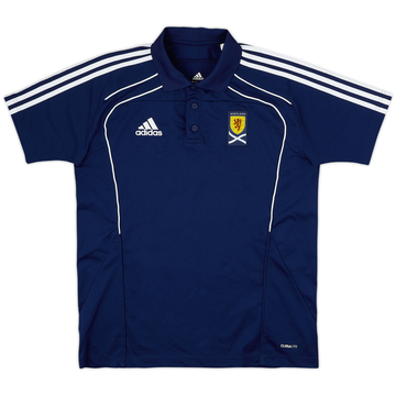 2010-11 Scotland adidas Polo - 9/10 - (M/L)