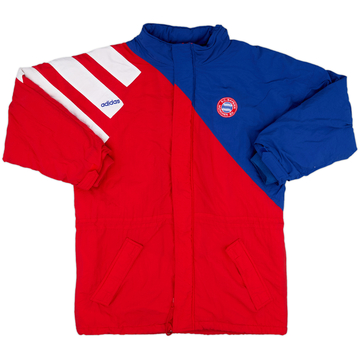 1993-95 Bayern Munich adidas Doudoune de banc - 9/10 - (L)