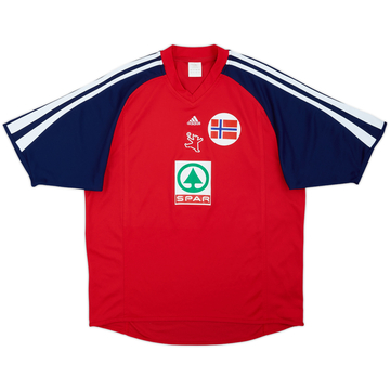 2003-04 adidas Maillot d'entraînement Template (Norvège) - 8/10 - (M/L)