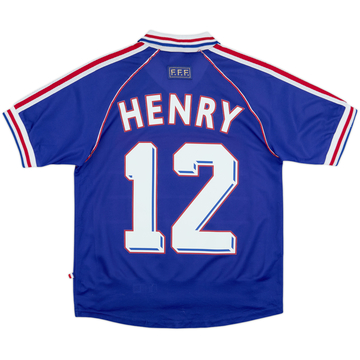 1998-00 France Maillot Domicile Henry #12 - 9/10 - (Y)