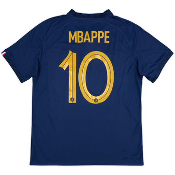 2022-23 France Maillot domicile Mbappe #10 - 10/10 - (L)