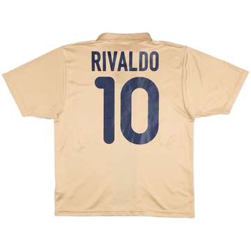 2001-03 Barcelona Maillot extérieur basique Rivaldo #10 - 8/10 - (M)