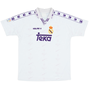 1994-96 Real Madrid Maillot Domicile - 6/10 - (XL.Boys)