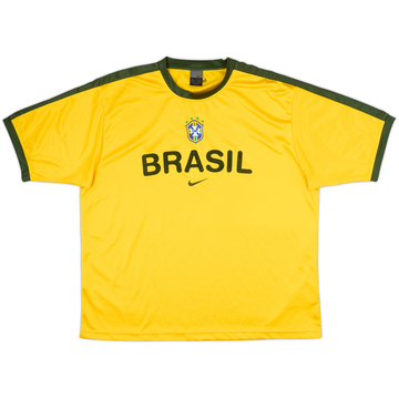 2002-04 Brazil Nike Maillot d'entraînement - 9/10 - (XL)