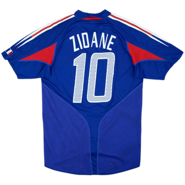 2004-06 France Maillot Domicile Zidane #10 - 10/10 - (S)