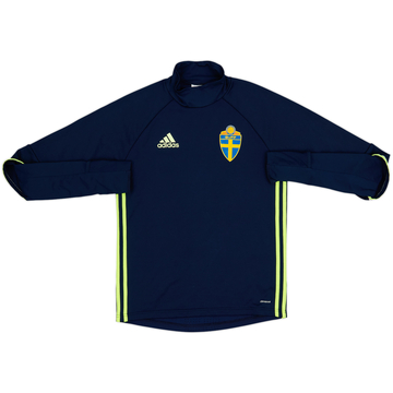 2016-18 Sweden adidas Haut d'entraînement - 8/10 - (S)