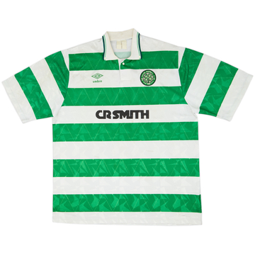 1989-91 Celtic Maillot Domicile - 5/10 - (XL)