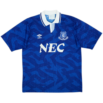 1991-93 Everton Maillot domicile - 6/10 - (L)