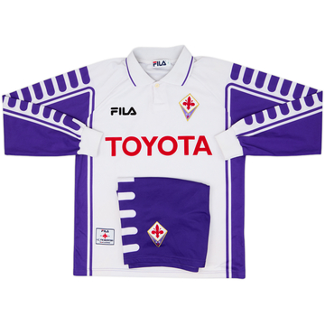 1999-00 Fiorentina Maillot & Short Extérieur ML - 8/10 - (S)