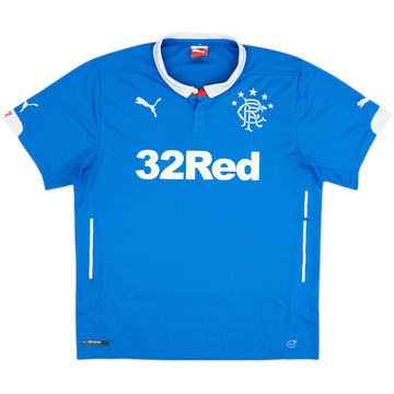 2014-15 Rangers Maillot Domicile - 5/10 - (L)