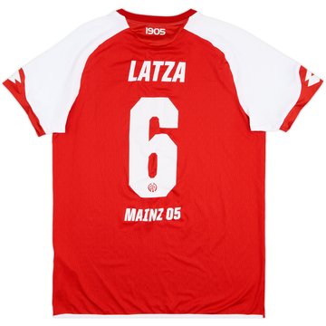 2017-18 FSV Mainz Maillot domicile Latza #6 - 6/10 - (M)