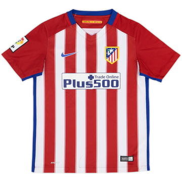 2015-16 Atletico Madrid Maillot Domicile - 7/10 - (M.Boys)