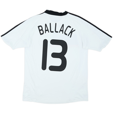 2008-09 Germany Maillot domicile Ballack #13 - 6/10 - (XL.Boys)