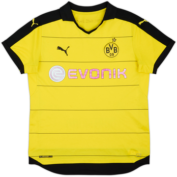 2015-16 Borussia Dortmund Maillot Domicile - État 4/10 - (L)