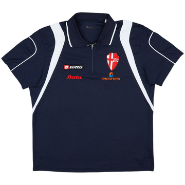 2008-09 Padova Lotto Polo zippé 1/4 - 9/10 - (L)