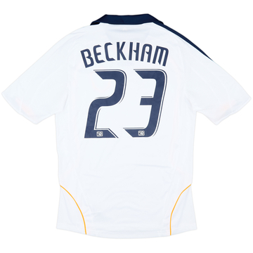 2008-09 LA Galaxy Maillot Domicile Beckham #23 - 4/10 - (S)