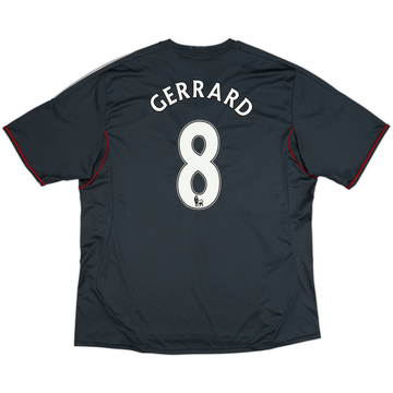 2011-12 Liverpool Maillot extérieur Gerrard #8 - 7/10 - (3XL)