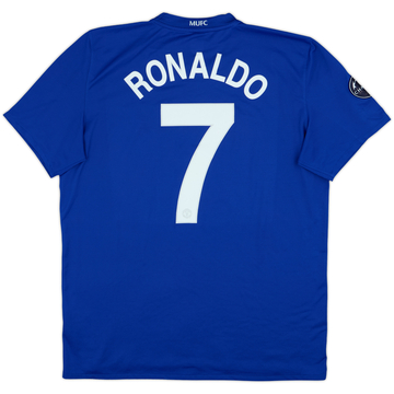2008-09 Manchester United Maillot Third Ronaldo #7 - 8/10 - (XL)