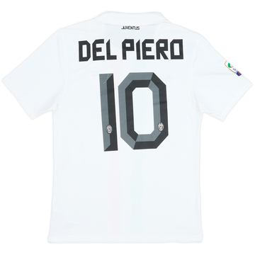 2010-12 Juventus Maillot extérieur Del Piero #10 - 6/10 - (M)