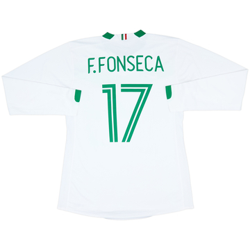 2006-07 Mexico Maillot extérieur manches longues version joueur F.Fonseca #17 - 6/10 - (L)