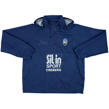 2002-03 Atalanta Asics Veste de pluie 1/4 zip - 5/10 - (L)