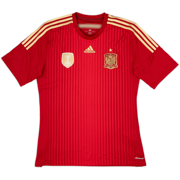 2013-15 Spain Maillot Domicile #6 - 6/10 - (L)