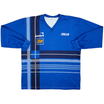 1986-88 Italy Diadora Maillot d'entraînement ML - 8/10 - (L)
