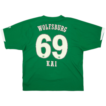 2005-06 Wolfsburg Maillot domicile Kai #69 - 4/10 - (XL)