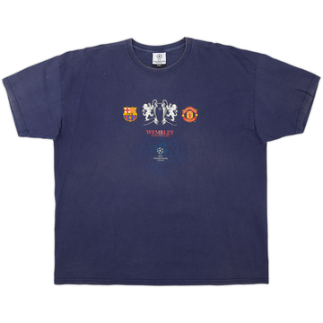 2011 Finale Champions League Wembley T-shirt en coton - 7/10 - (XXL)
