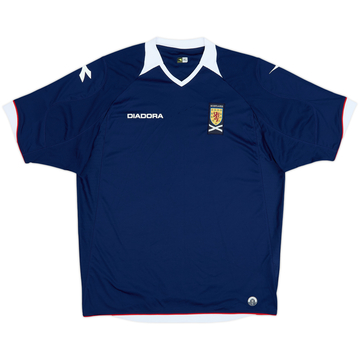 2008-09 Scotland Maillot Domicile - 5/10 - (XL)