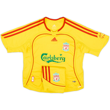 2006-07 Liverpool Maillot et short extérieur - 9/10 - (S.Boys)