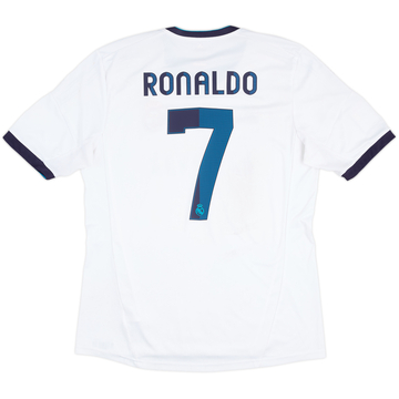 2012-13 Real Madrid Maillot Domicile Ronaldo #7 - 5/10 - (L)