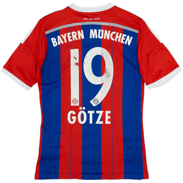 2014-15 Bayern Munich Maillot Domicile Gotze #19 - 4/10 - (XL.Boys)