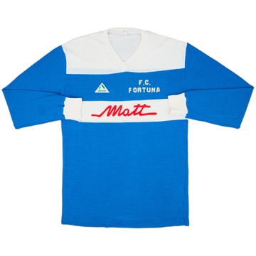 1980s FC Fortuna Maillot Domicile L/S #4 - 8/10 - (L)