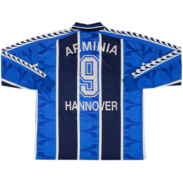 1996-97 Arminia Hannover Maillot Domicile Manches Longues Version Match #9