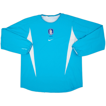 2002-03 South Korea Nike Maillot d'entraînement manches longues version joueur - 6/10 - (XXL)