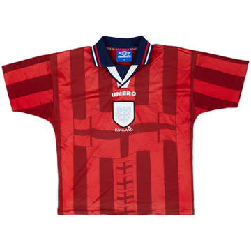 1997-99 England Maillot extérieur - 5/10 - (M.Boys)