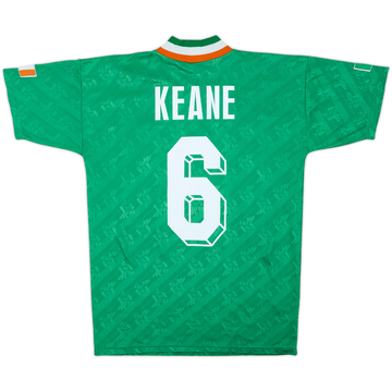 Maillot domicile Irlande 1994 Keane #6 - 8/10 - (S)